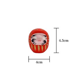 Shigeta Darma, Made in Japan, Takasaki, Home Safety, Good Luck, Good Luck, Good Luck, Good Luck, Prayer, Figurine, Traditional Crafts, Height 1.8 inches (4.5 cm), Set of 10 10 Colors