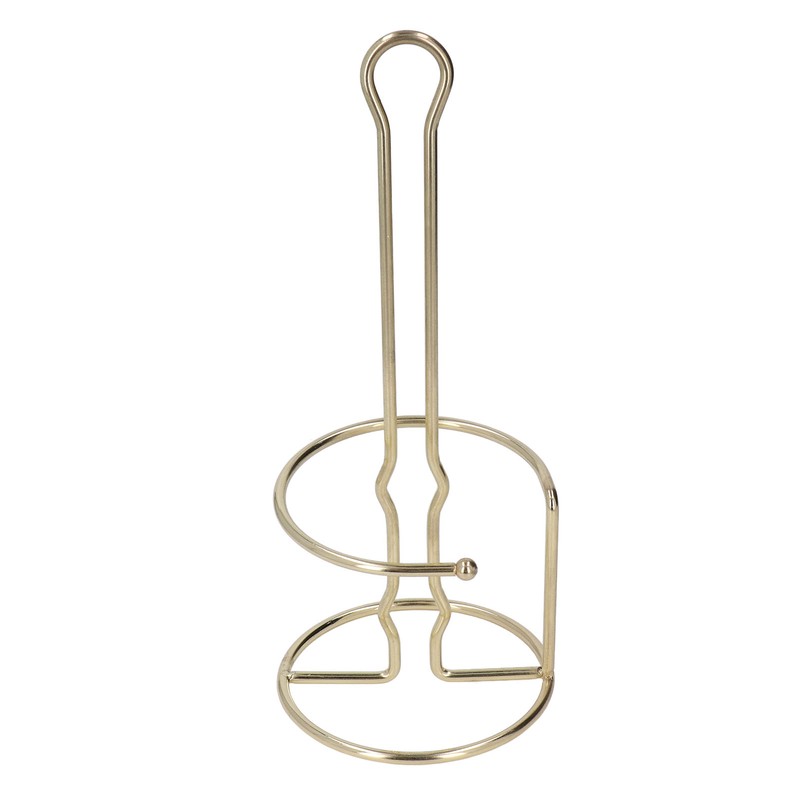 Tissue Reserve Holder Electroplating Bright Vertical Style Gold Iron Easy