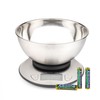 Salter Kitchen Scale with Bowl – Multiple Measure, Measures Liquid,