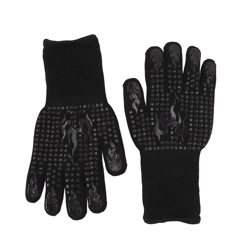 2 Pcs Heat Resistant Gloves Thermal Isolation High Temperature Resistant