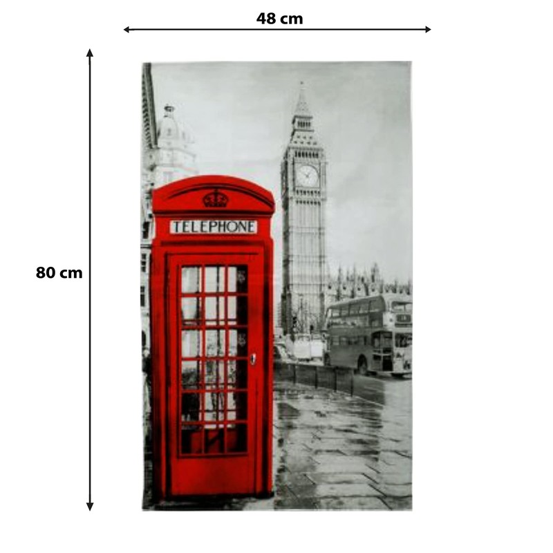 London Big Ben & Telephone Box Photographic Tea Towel