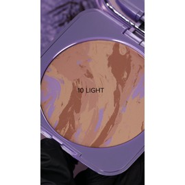 Whats Up Beauty Cheeque Terre Bronzer - Shade 10 Light Talc Free Vegan Face Cheek Makeup