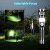 Vnina Tactical Flashlight Rechargeable, High Lumens Led Flashlights Handheld-Magnetic Base,