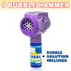 ArtCreativity Bubble Hammer for Kids, 1 Piece, Automatic Bubble Machine