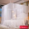 Forhome Mosquito Net Double Bed Large Square Mosquito Net Universal