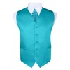S.H. Churchill & Co. Corbata Cravat para hombre, verde azulado,