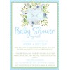 Boys Blue Baby Shower By Mail Invitations, Virtual Baby Shower