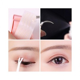 LuminaD Invisible Thread Double Eyelid Tape, 360 Count, Large Pack Select/Type C - Curved