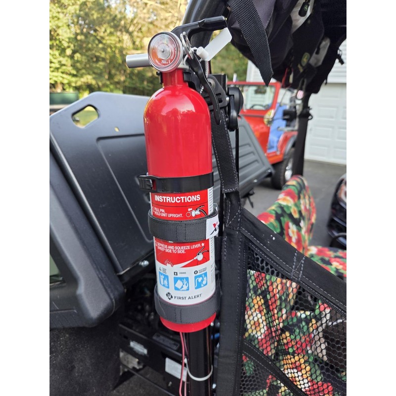 Quick Release UTV Fire Extinguisher Mount Kit Fire Extinguisher Holder