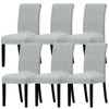 Lellen Dining Room Chair Covers Set of 6 - Strench