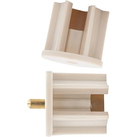 Sunshade 38mm top Tube Clutch Plug Blind Plate Rolling Support, Used for Coolaroo External Roller Blinds, Outdoor Blinds, Indoor and Outdoor Roller Blinds. (Beige)