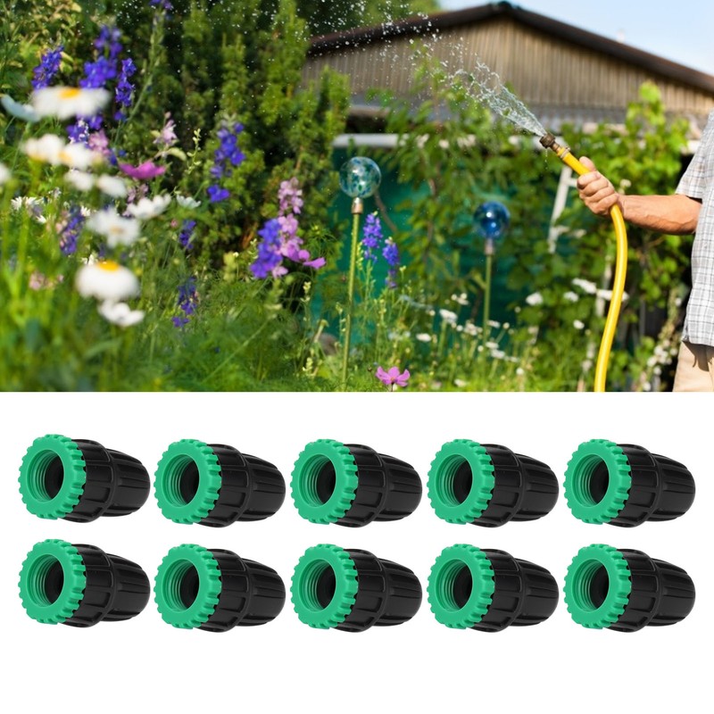 10Pcs Garden Hose Adapter G1/2in G3/4in Faucet Connector Fittings Irrigation