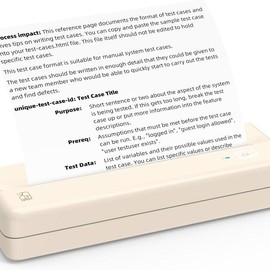 HPRT Portable Printers Wireless for Travel - MT810 Bluetooth Thermal Inkless Compact Printer, Paper Rolls Mobile Printing for Vehicles Office, Compatible with iPhone Android & Laptop portable printer inkle mobile portable wireless a4 thermal:_Beige