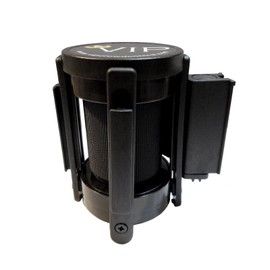 Replacement Belt Head Cassette for Retractable Belt Stanchion (10', Black)