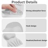 Aokelily Bath Silicone Pillow Luxury Bathtub Pillow with Non-Slip Suction