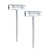 Belsdar 2 Pack Combination 13 x 19mm Chainsaw T-Wrench and