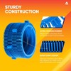 2 Pack 896584000-143 Blue Front Tire Kit with Super Hump