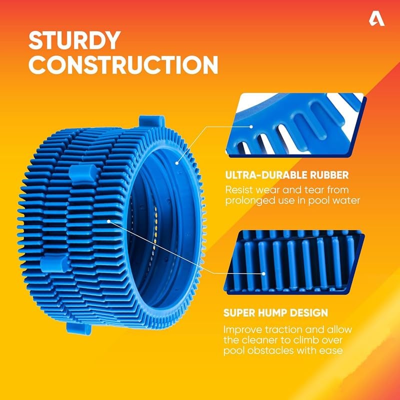 2 Pack 896584000-143 Blue Front Tire Kit with Super Hump