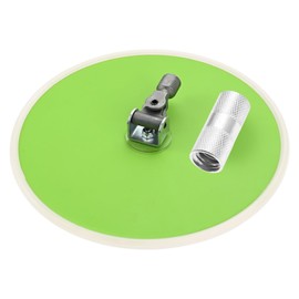 Yetaha 9 inch Drywall Pole Sander, 360 Degree Rotary Round Ceiling Radial Sander, Painting Prep Aluminum Alloy Hook and Loop Replacement, Suitable for Wall Cleaning and Polishing