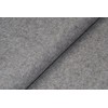 Handicraft Wool/Viscose Felt Fabric Material - Marl Grey V1, 1/4Mtr