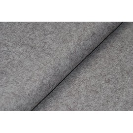 Handicraft Wool/Viscose Felt Fabric Material - Marl Grey V1, 1/4Mtr 45cm x 50cm