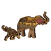 Elephant Statue Boxwood Mechanical Engraving Safe Durable Exquisite Details Elephant