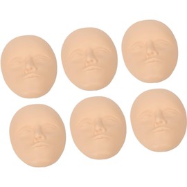Yinhing Práctica 3D Piel de la Cara Microblading de Silicona Piel de Práctica de la Cara para Principiantes Textura Espesada Fácil de Usar Reutilizable para Entrenamiento de Labios y