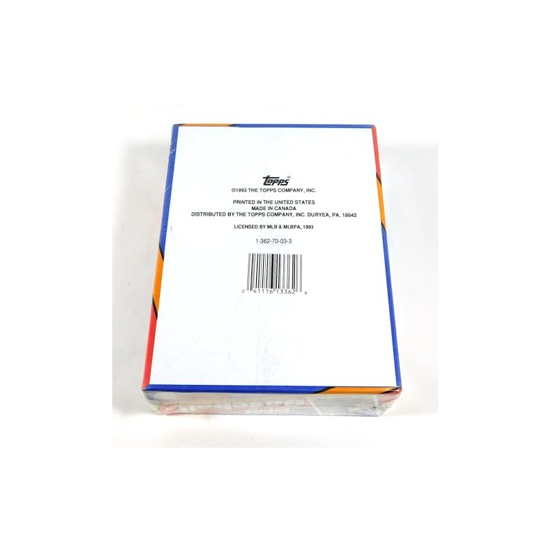 1993 Topps Baseball Series 1 Trading Card Box