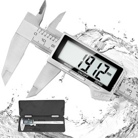 Digital Vernier Caliper 0–150 mm/0–6 Inches, IP54 Waterproof