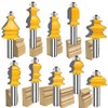 TAIWAIN 1/2 Inch Shank Router Bit 10PCS Picture Frame Molding