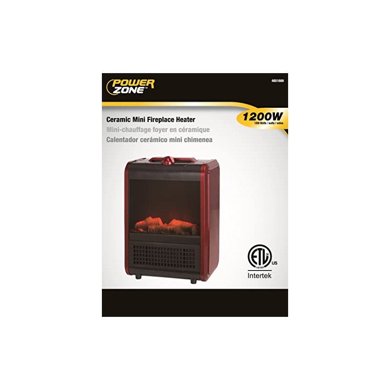 Homebasix Heater Ceramic PTC 10 Amp 120V TNP-2008I-E3