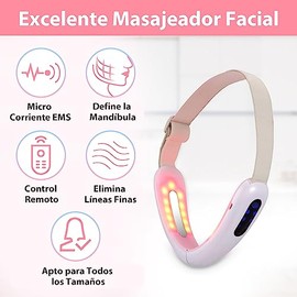 Efforest V-Line Face Massager | Dispositivo de Belleza Facial | Dispositivo de Tonificación Facial de Microsculpt | Reductor de Papada | Jawline Master