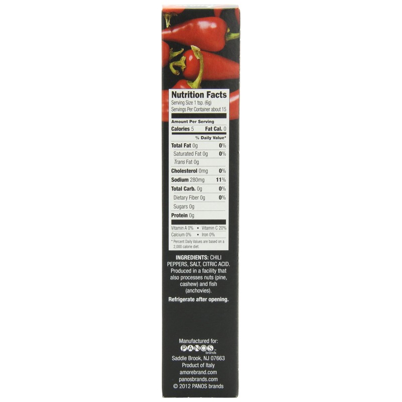 Amore Vegan Chili Pepper Paste In A Tube - Non