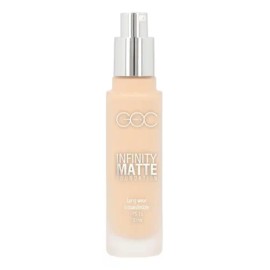 Goc Maquillaje Líquido Infinity Liquid Foundation Super Mate Tono Tono 02
