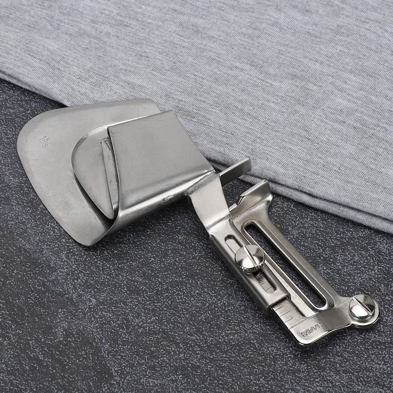 Sewing Machine Binder Lockstitch Presser Foot Hemmer Rolled Hem Binding