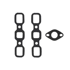 Stevens Lake Parts 9N9448 9N9447 New 3-Pc Exhaust Manifold Gasket Set Fits Ford Tractors 9N 2N 8N