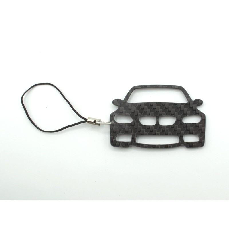 BlackStuff Carbon Fibre Keyring Lanyard Compatible with M3 E90 E91