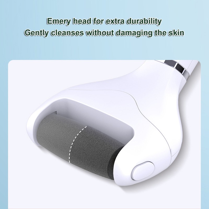 Electric Foot Callus Remover Rechargeable Painless 3 Speed Gentle Exfoliation