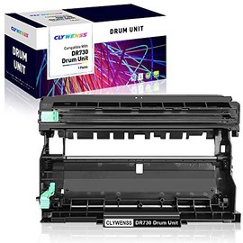 CLYWENSS Compatible DR730 Drum Unit Replacement for Brother DR730 DR 730 DR-730 Drum to use MFC-L2750DW MFC L2710DW HL-L2350DW HL-L2370DW XL DCP-L2550DW (1 Black Drum Unit, NOT Include TN 760Toner)