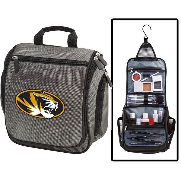 University of Missouri Toiletry Bags or Mens Shaving Kits HANGABLE Travel Bag
