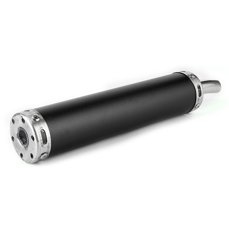 Stainless Steel Exhaust Muffler Silencer 20mm/0.8in Modified Parts for 2