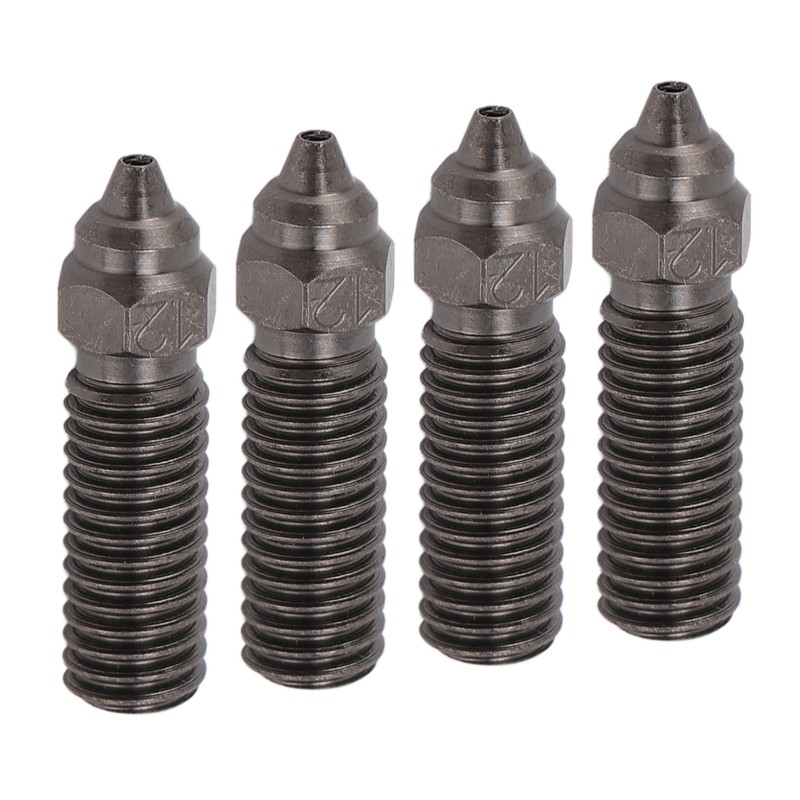 4Pcs Extruder Nozzles for CR K1 Hardened Steel Smoothing Durable
