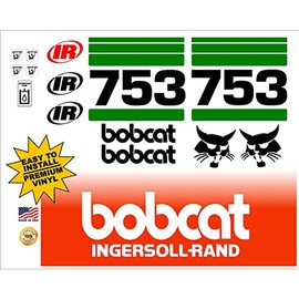 MD 753 Style A Decal Sticker kit fits Bobcat