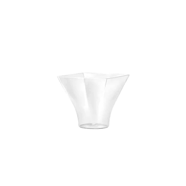 EcoQuality 3 oz Mini Clear Mousse Cups – Disposable Dessert