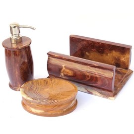 Nature Home Decor 707ML Multi Onyx Towel Holder