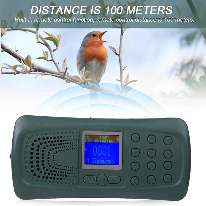 CP-387B Hunting Bird Caller Sounds Player No Remote Control With
