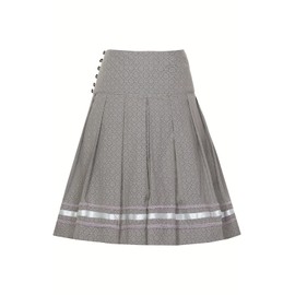 MarJo Fiona Women's Costume Skirt Grey 34, gray