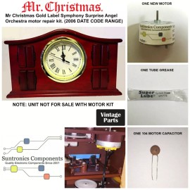 Mr Christmas Gold Label Symphony Surprise Angel Orchestra motor parts kit