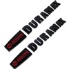 Duramax Badge Emblems 2-Piece in Black with Red for 2007-2020