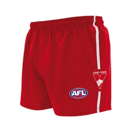 The AFL Store Sydney Swans Youth Baggy Shorts Red